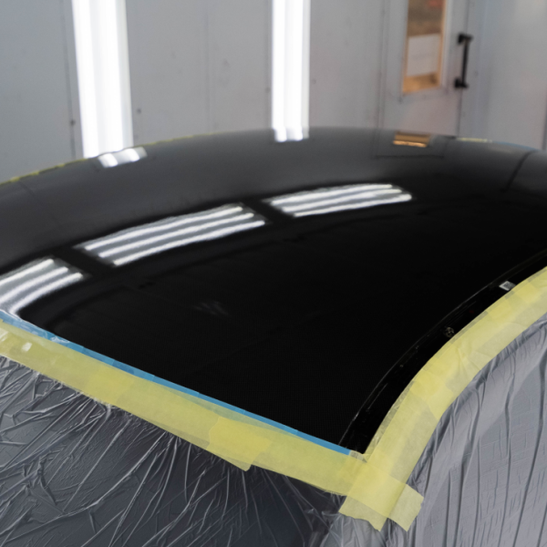 Carbon Fiber Roof Overlay